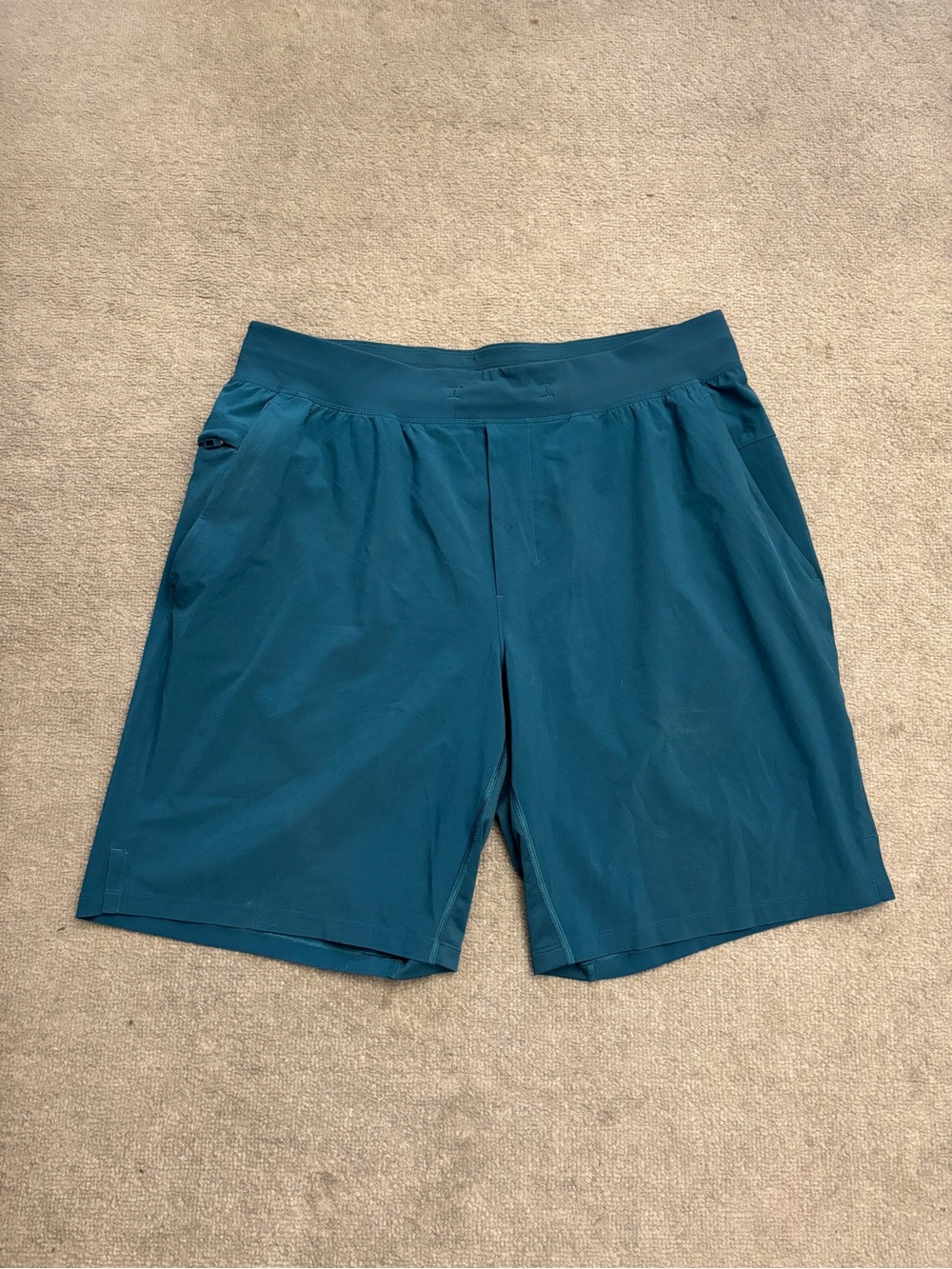 Lululemon T.H.E. Linerless Short 9" Inseam Teal Men’s